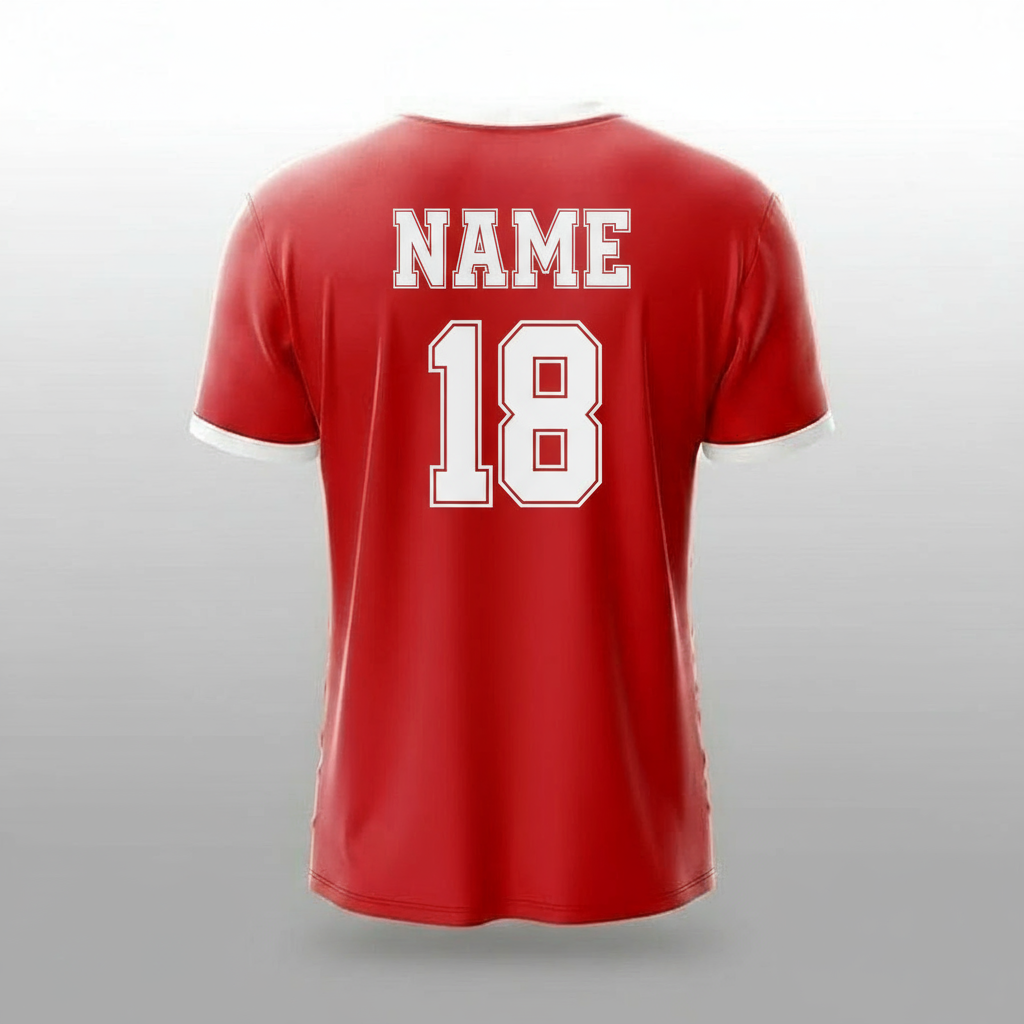 Next Print Bayern Munic 2025/26 World Cup Jersey | Personalized & Customized with Your Name & Number | Premium Football Jersey | Kids, Men & Women | Sizes 2Y to 4XL Red