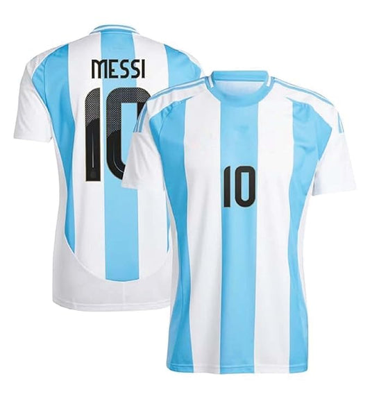 Next Print  Lionel Messi Jersey 10 Number National Football Jerseys Team Men's Home