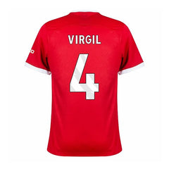 Next Print Virgil Jersey Liv Pool Jersey Pl Team Jersey Van Dijik 4 Number Football Jerseys Club Team Men's Home Jersey