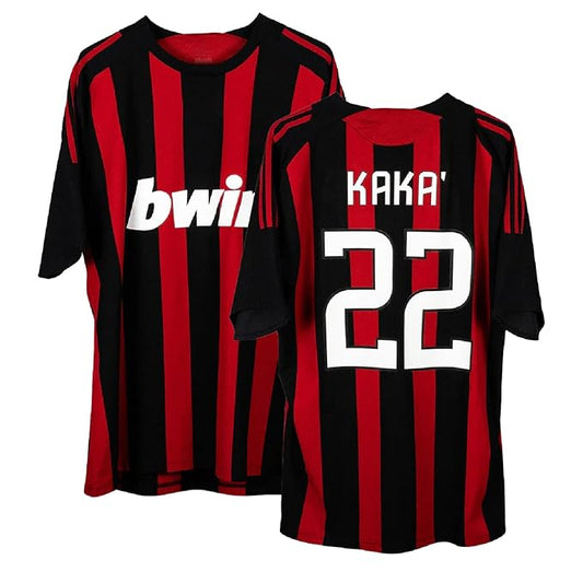 Kaka Jersey Legend Jersey 22 Number Famous Old Club Football Jerseys Team Men's Home