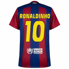 Ronaldinho Jersey Liga Club 10 Number Legend Football Jerseys Club Team Men's Home