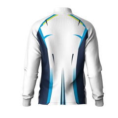 Next Print Printed White Jacket.