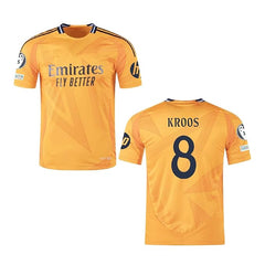 Next Print Toni Kroos Jersey 8 Number Jersey Football Jerseys Liga Club Men's Third New