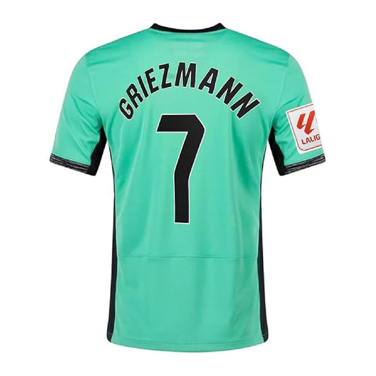 Next Print Grizmann Jersey Liga Madrid 7 Number New Football Jerseys Club Team Men's Away