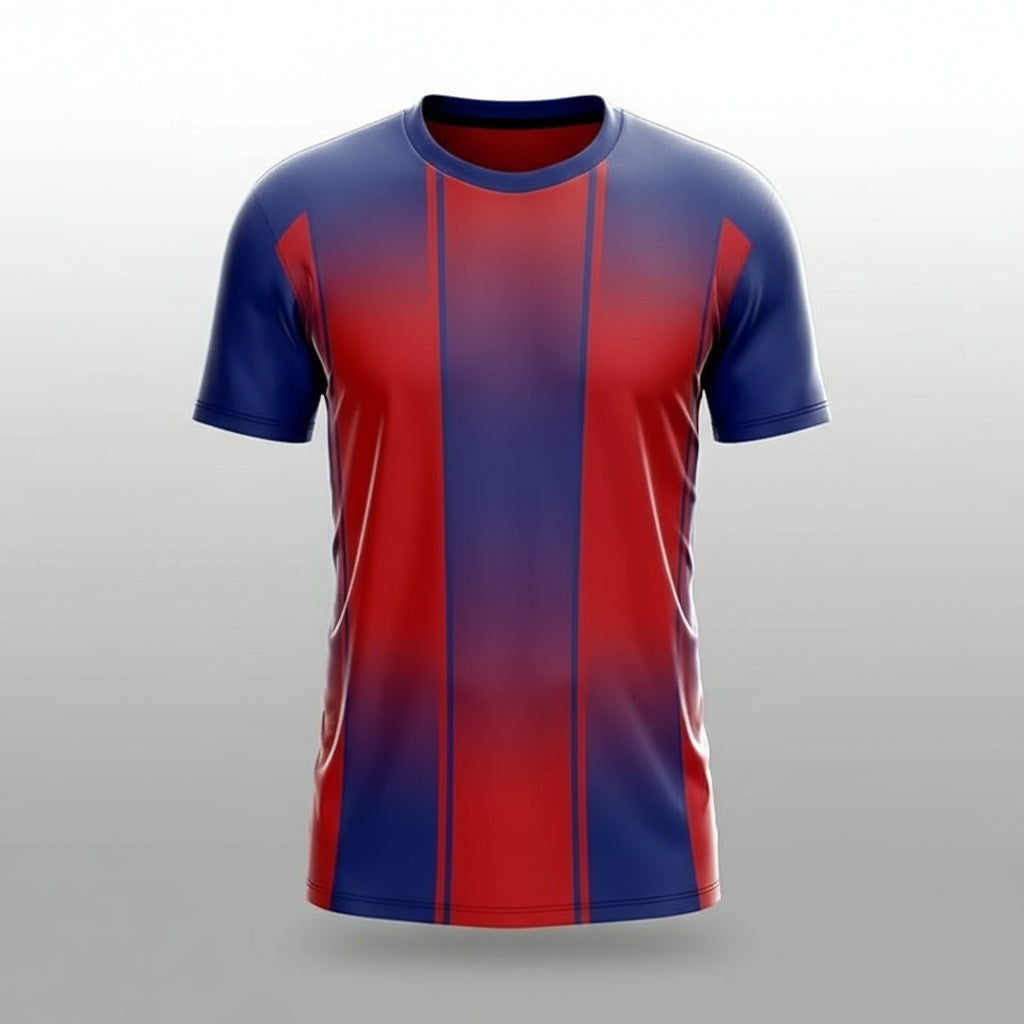 Next Print FC-BARCE 2025/26 Stadium Home Football Jersey with Custom Name & Number | Breathable Fabric | Eco Sublimation | Sizes 2Y to 4XL for Kids, Men & Women | Inspired Replica Fanwear