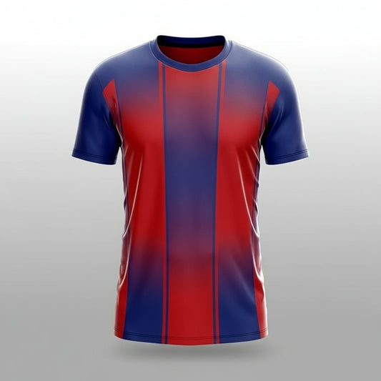 Next Print FC-BARCE 2025/26 Stadium Home Football Jersey with Custom Name & Number | Breathable Fabric | Eco Sublimation | Sizes 2Y to 4XL for Kids, Men & Women | Inspired Replica Fanwear