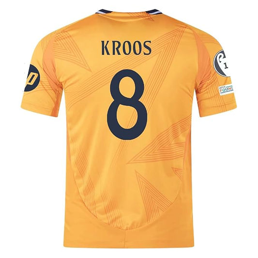 Next Print Toni Kroos Jersey 8 Number Jersey Football Jerseys Liga Club Men's Third New