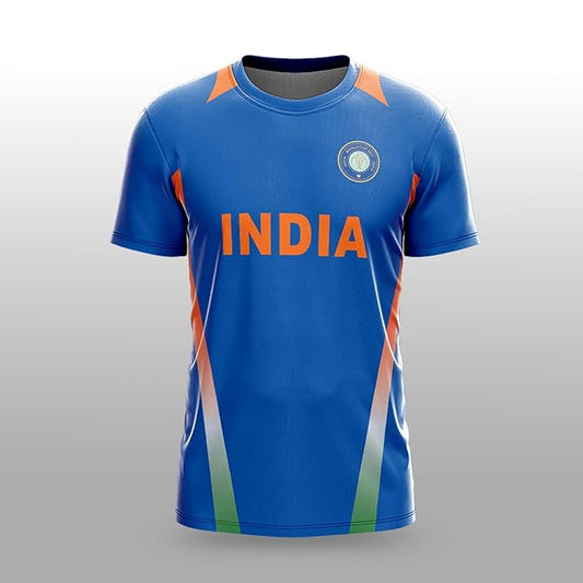 NextPrint India World Cup Jersey Collection CWC 2011 | Customised Cricket Jersey with Name & Number | Sizes 2Y to 4XL | Men, Women & Kids | Breathable Sportswear for Fans T-Shirt (Copy)