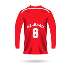 NextPrint Steven Gerrard #8 Liverpool Home Full Sleeve Jersey – Men’s Premium Football Shirt