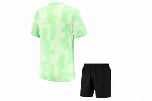 NextPrint Lamine Yamal #19 Barcelona Football Jersey Set – T-Shirt & Shorts Kit for Boys