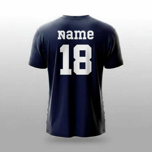 Next Print Paris PSG 2025-26 Personalized Home Football Jersey | Custom Name & Number Midnight Blue Club Shirt | Lightweight Dry-Fit Fan T-Shirt Paris Saints-German Supporter Soccer Teamwear Men Women Kids India