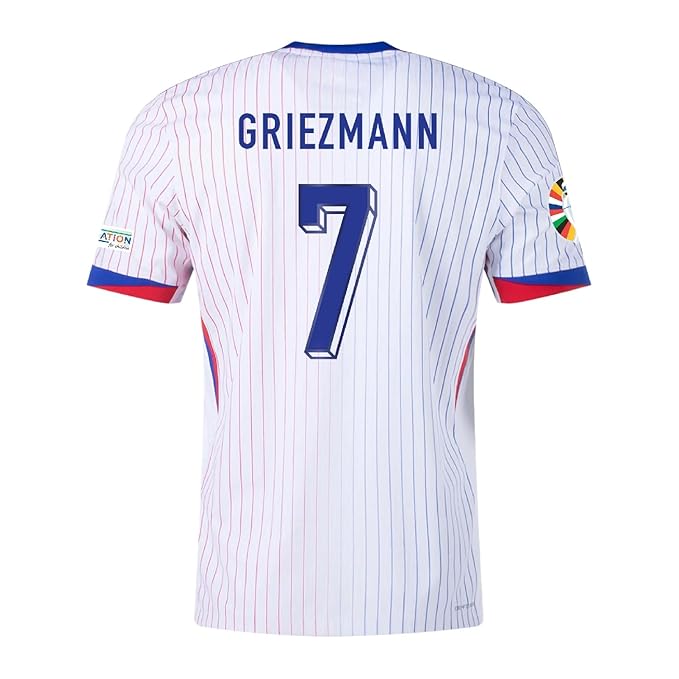 Next Print Griezmann Jersey 7 Number Football Jerseys National New Men's 2024/2025 Away