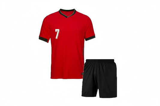 NextPrint Kylian Mbappé Football Jersey Set – Home & Away Kit with Shorts for Kids, Boys & Men