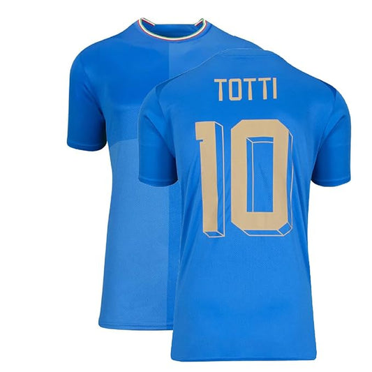 Next Print  Totti Jersey Legend Jersey 10 Number Famous National Team Football Jerseys Team Men's Home