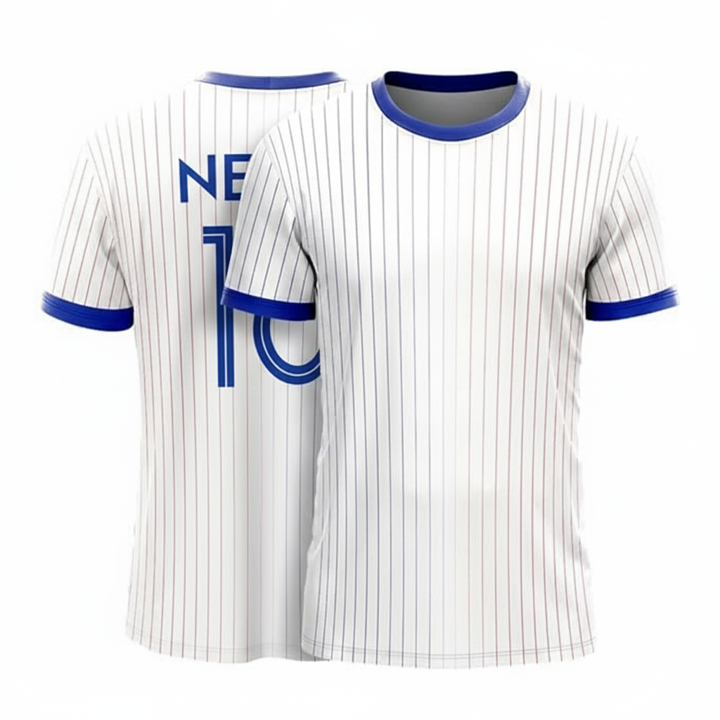 Next Print France Away 2024/25 Football Jersey - Personalized with Custom Name & Number | Sizes for Kids, Men & Women