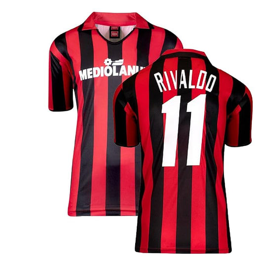 Next Print  Rivaldo Jersey Legend Jersey 11 Number Famous Old Legend Club Football Jerseys Team Men's Home