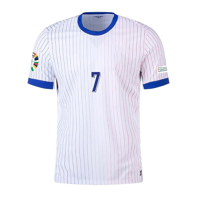 Next Print Griezmann Jersey 7 Number Football Jerseys National New Men's 2024/2025 Away
