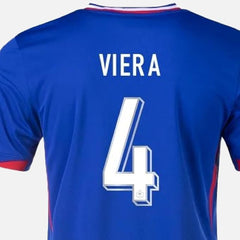 Next Print Viera Jersey National Jersey 4 Number Legend Football Jerseys Club Team Men's Home
