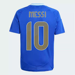 Next Print  Lionel Messi Jersey 10 Number National Football Jerseys Team Men's Away