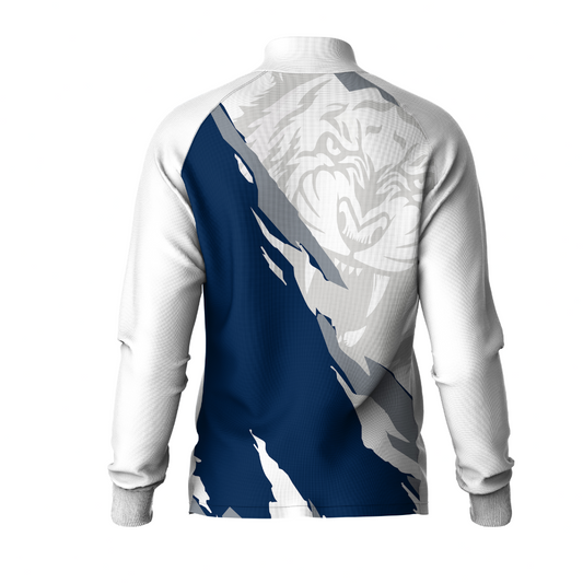 Next Print Printed White Jacket.