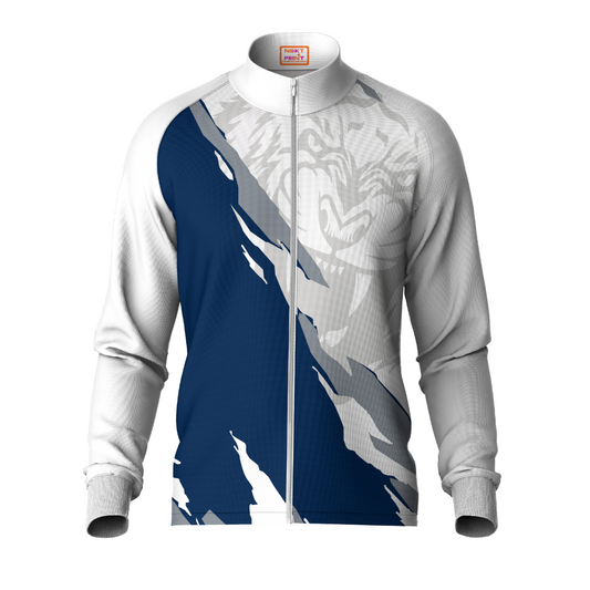 Next Print Printed White Jacket.