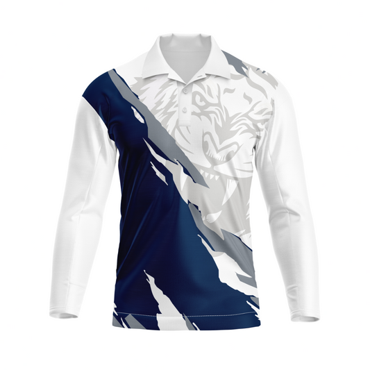 Next Print Polo Neck White Customized Jersey NP00001A62