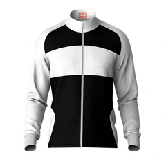 Next Print Printed White Jacket.