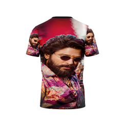 Next Print Allu Arjun Pushpa  Printed T-Shirt.