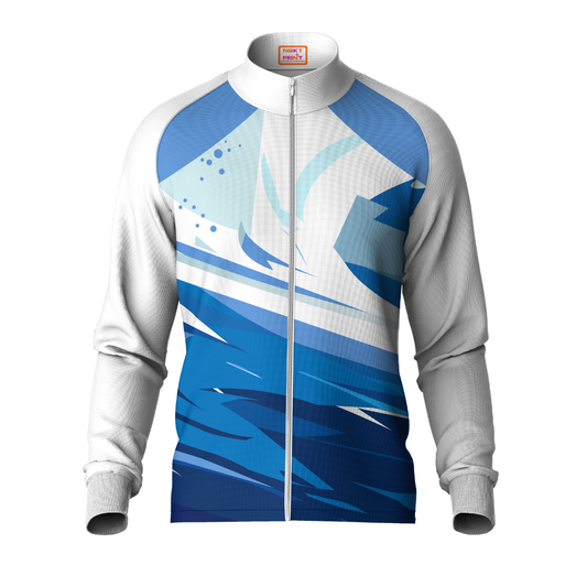 Next Print Printed White Jacket.