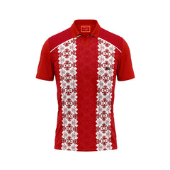 Red Polo Neck Half Sleeve T Shirt NextprintrA150