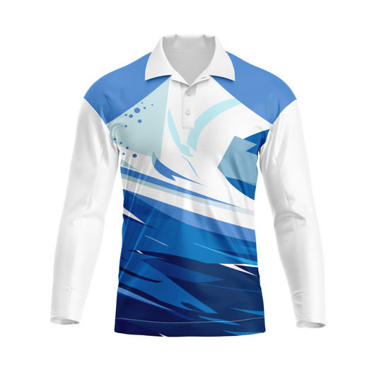 Next Print Polo Neck White Customized Jersey NP00001A64