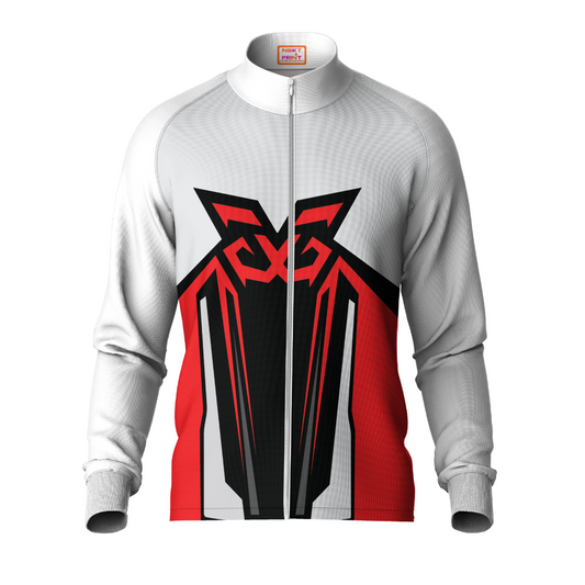 Next Print Printed White Jacket.