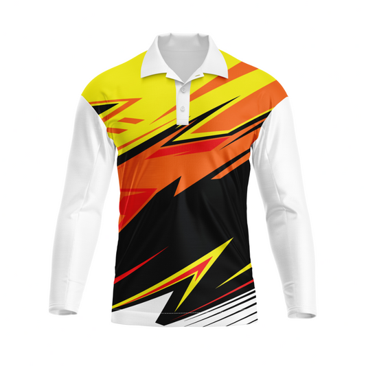 Next Print Polo Neck White Customized Jersey NP00001A66