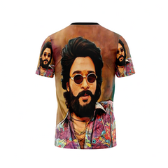 Next Print Allu Arjun Pushpa  Printed T-Shirt.