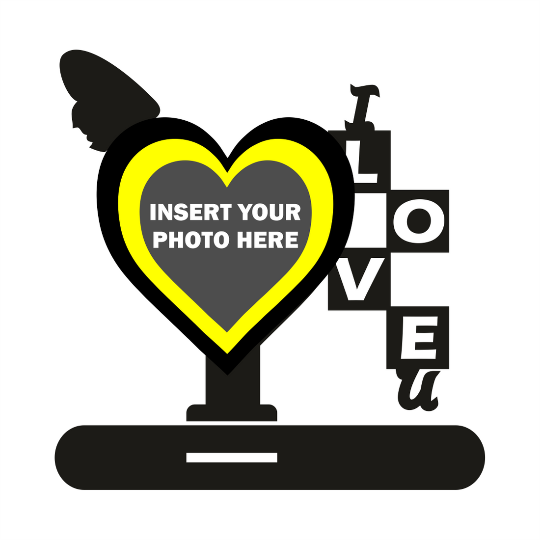 SINGLE IMAGE LOVE STAND FRAME