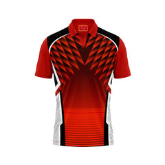 Red Polo Neck Half Sleeve T Shirt NextprintrA166