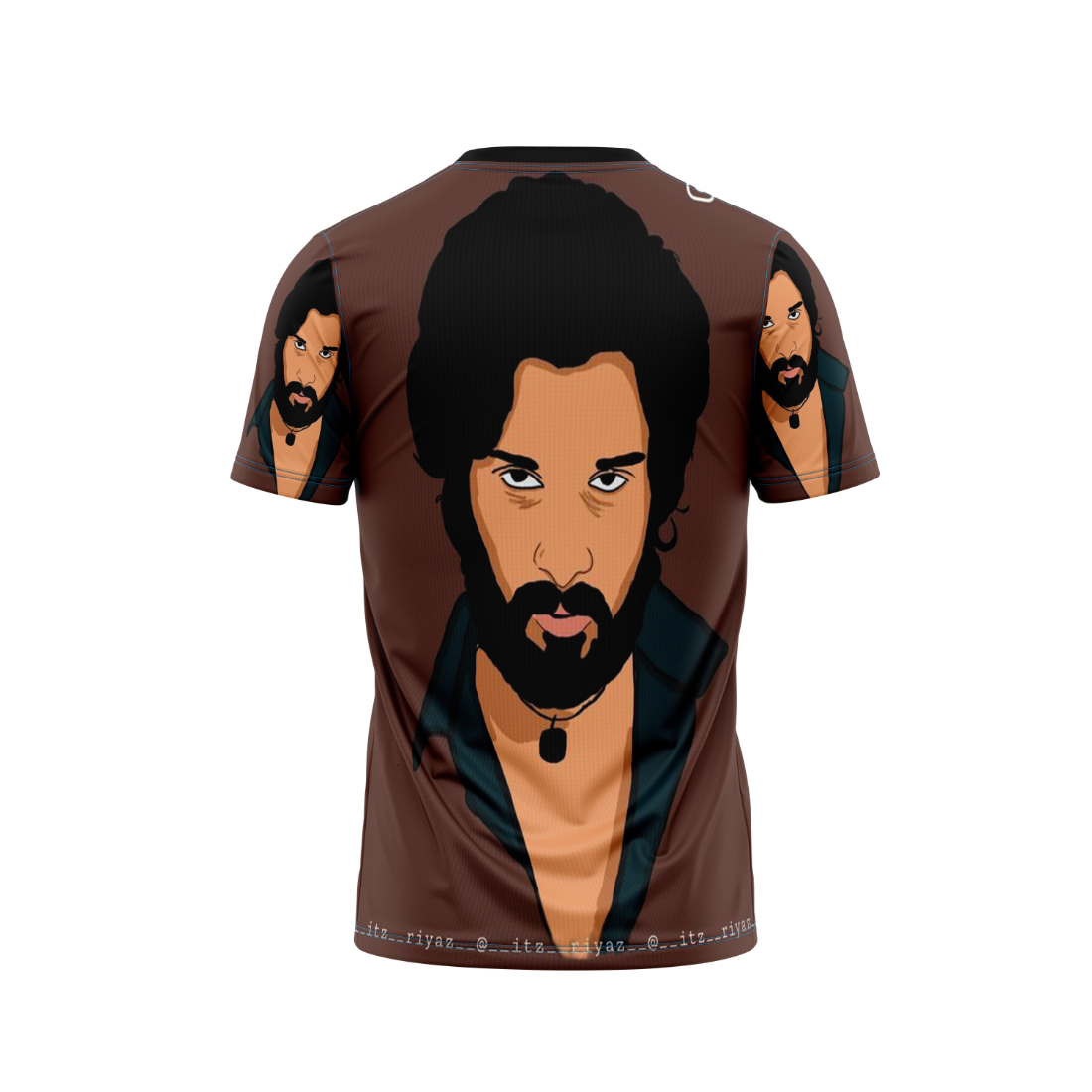 Next Print Allu Arjun Pushpa  Printed T-Shirt.