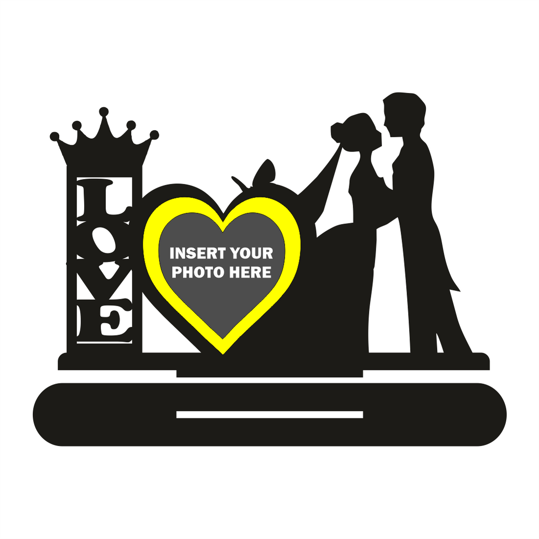 SINGLE IMAGE LOVE STAND FRAME