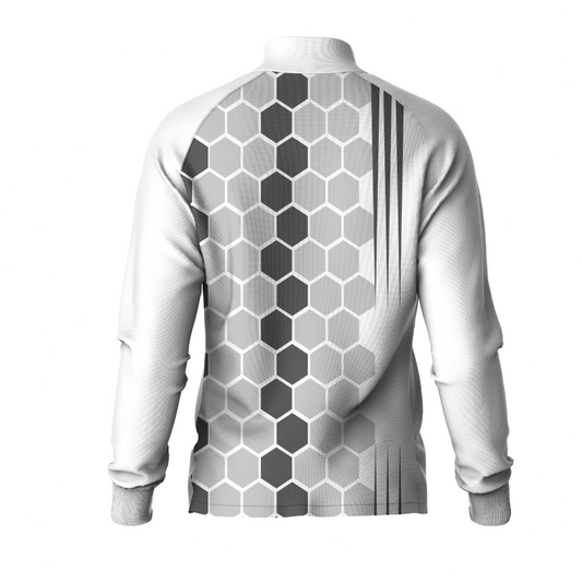 Next Print Printed White Jacket.