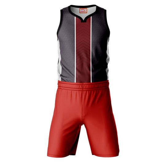 Red Basketball Jaesey With Shorts Nextprintr19