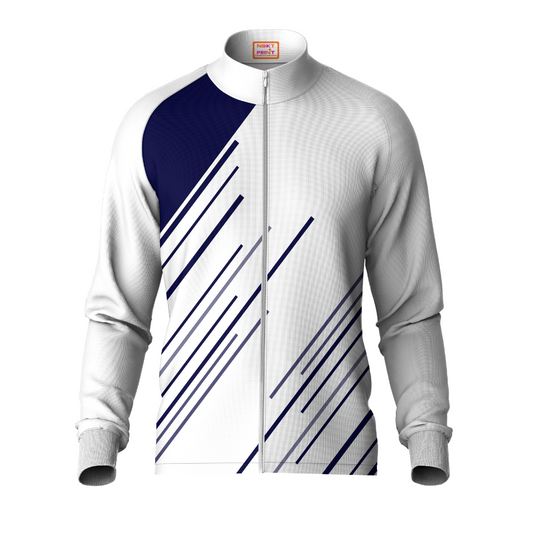 Next Print Printed White Jacket.