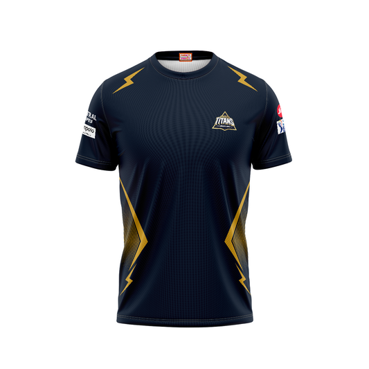 Next Print Customisable  Ipl Gujrat Round Neck jersey