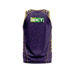 Next Print Customised Ipl Kolkata Knight Riders Printed Basketball Jersey.