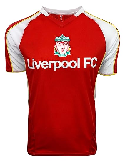 NextPrint Liverpool FC Training Football Jersey – Red Soccer Shirt for Men