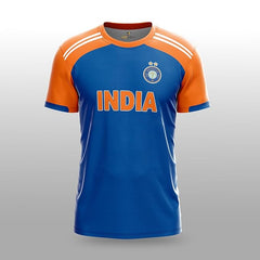 NextPrint India World Cup Jersey Collection CWC T20 2024 | Customised Cricket Jersey with Name & Number | Sizes 2Y to 4XL | Men, Women & Kids | Breathable Sportswear for Fans T-Shirt (Copy)