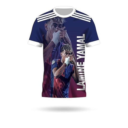 NextPrint Lamine Yamal Creative Edition Jersey – Men’s Barcelona Football Shirt