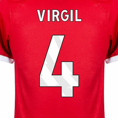 Next Print Virgil Jersey Liv Pool Jersey Pl Team Jersey Van Dijik 4 Number Football Jerseys Club Team Men's Home Jersey