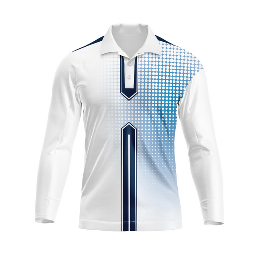 Next Print Polo Neck White Customized Jersey NP00001A71