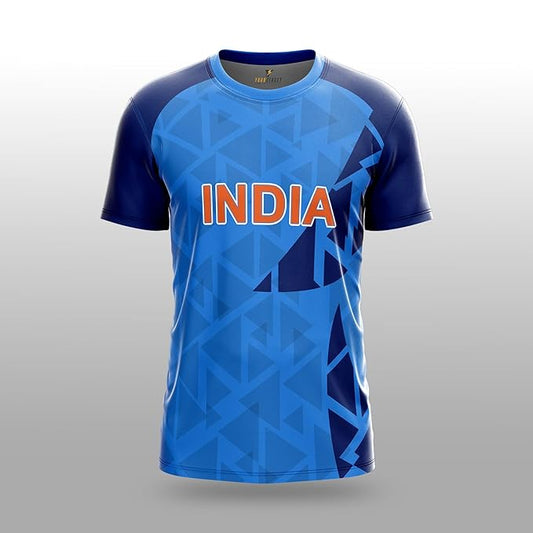 NextPrint India World Cup Jersey Collection CWC T20 2022 | Customised Cricket Jersey with Name & Number | Sizes 2Y to 4XL | Men, Women & Kids | Breathable Sportswear for Fans T-Shirt