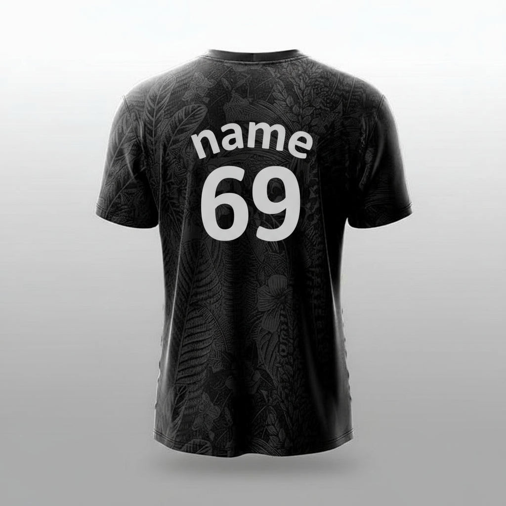 Next Print Black Panther Concept Jersey | Personalized Custom Name, Number | Premium Breathable Quick-Dry Football & Cricket Fanwear | Unisex Lightweight Sports Shirt for Kids, Men, Women Panther-Themed Custom